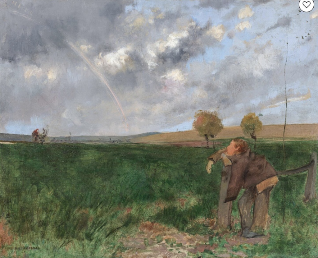 a painting by Jules Bastien LaPage