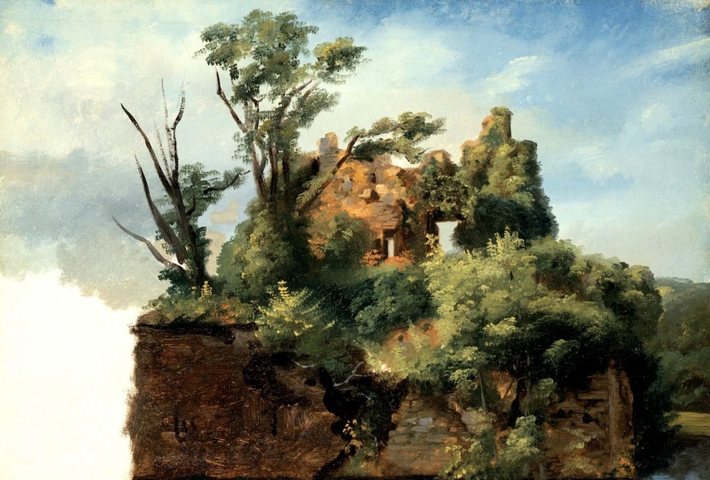 a painting by Henri De Valenciennes