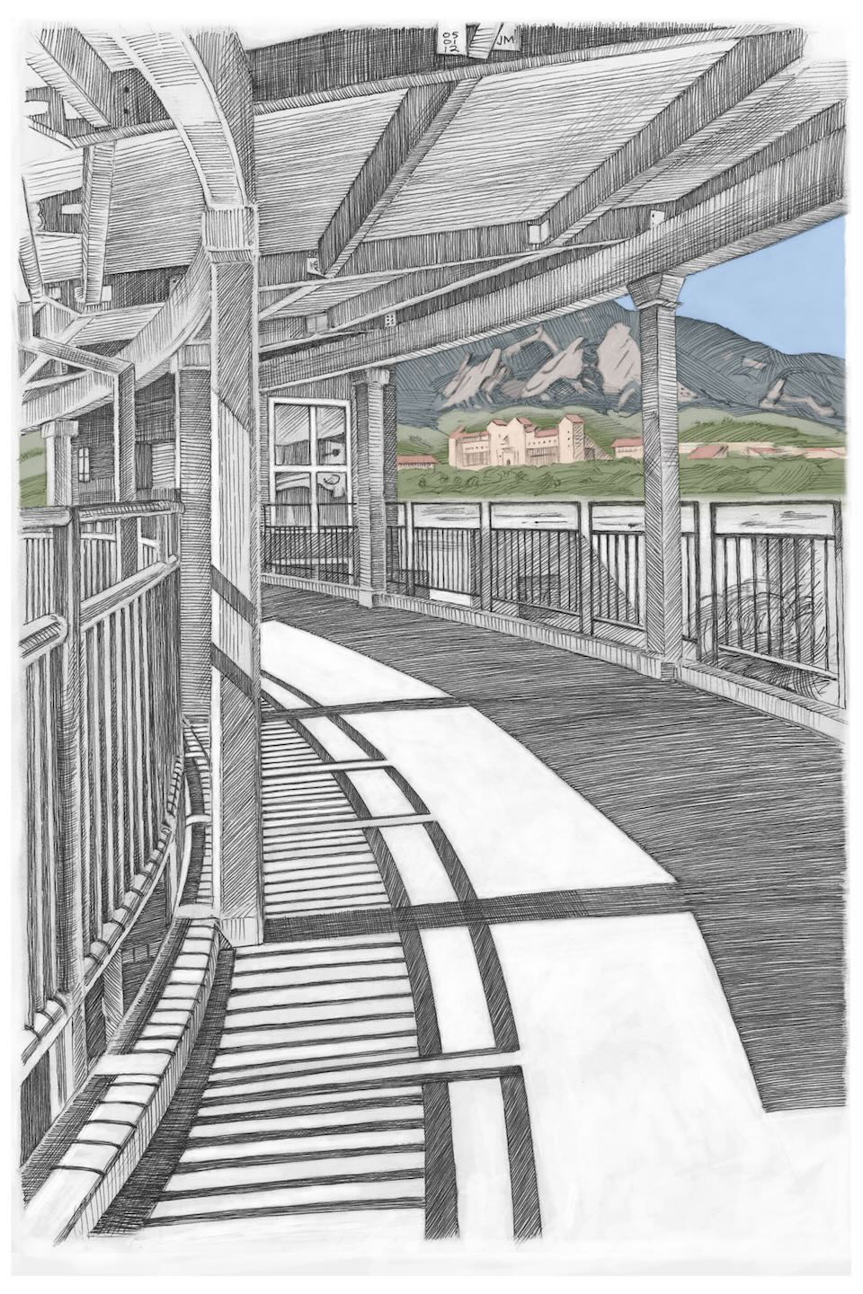 29th St. Mall Pavilion, Boulder, 2013