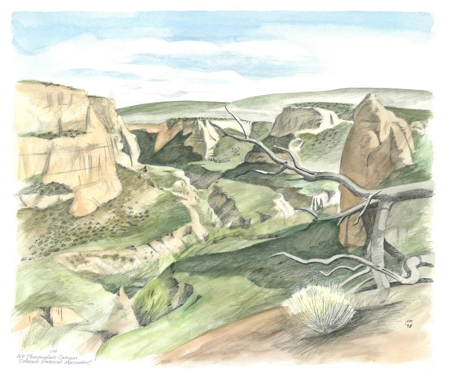 No Thoroughfare Canyon, 1998